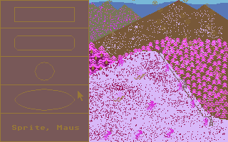 van Gogh atari screenshot
